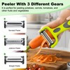 3-in-1 Vegetable Peeler, Julienne Peeler & Vegetable Slicer Kitchen Tool