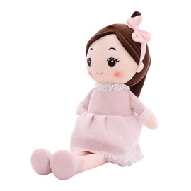 GOTOTOP Lindas Muñecas de Trapo de 40 Cm, Muñeco de Peluche Suave para Niñas, Compañero Realista con Diseño Exquisito, para Decoración del Hogar, Ideal para Cumpleaños, Navidad, Día (1)