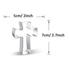 WDYJMALL Crucifix Cross Crucifixion Shape Cookie Cutter - A