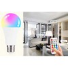 Bombilla LED, 10W E27 Bombilla LED RGB Regulable, para Sala