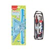 Maped 4 Piece Drive Set with Ruler 30 cm, Protractor