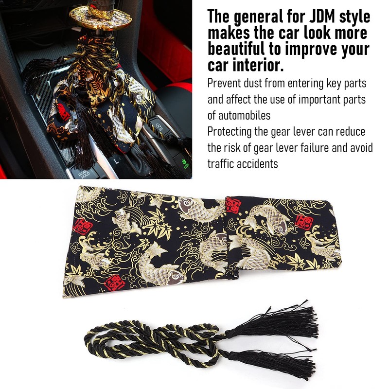 Gear Shift Dust Cover, Decorative Universal Gear Shift Boot for