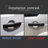 Xiaoerdian2020 Matte Black Exterior Door Handle Pull Cover For Land