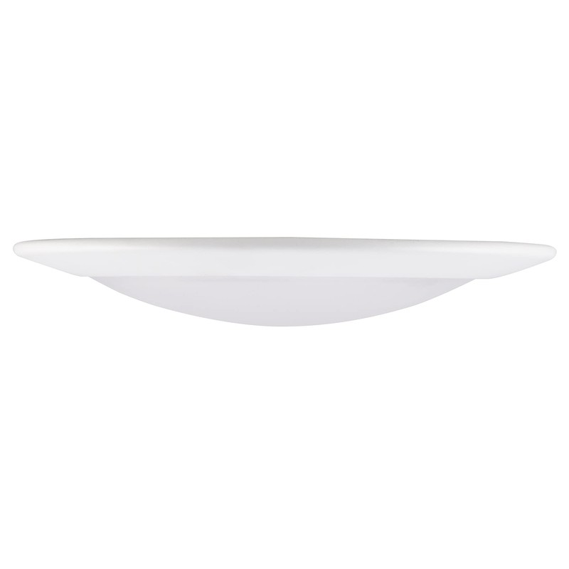 Sunset Lighting F8626-30-4K Sunset Disk Light, White, 1.13x7.50x7.50