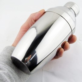 Nagao Cocktail Shaker, 18-8 Stainless Steel, 18.9 fl oz (530 ml), Made in