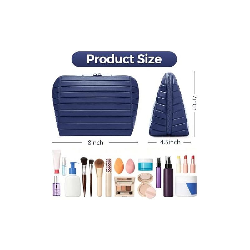 Makeup Brush Holder Travel, Compact Lightweight Accessory for Travel and
