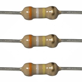 E-Projects 100EP514390K 390k Ohm Resistors, 1/4 W, 5% (Pack of 100)