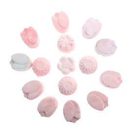 TEHAUX 30pcs Small Pet Calcium Chew Toys for Teeth Care Random Shapes for Hamsters Parrots and Other Small Animals Nutrient-Rich and Safe Chewing