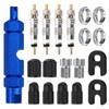 19 Piece Bicycle Valve Set, Presta Valve Core Adapter French