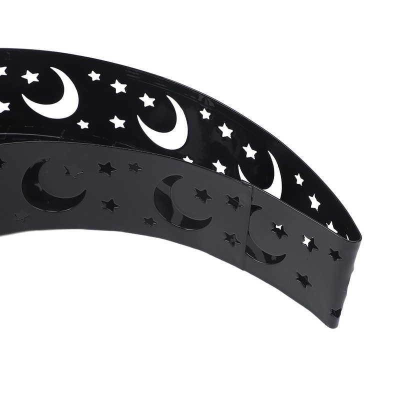 Ramadan Dessert Tray Iron Reusable Large Capacity Moon Star Shaped