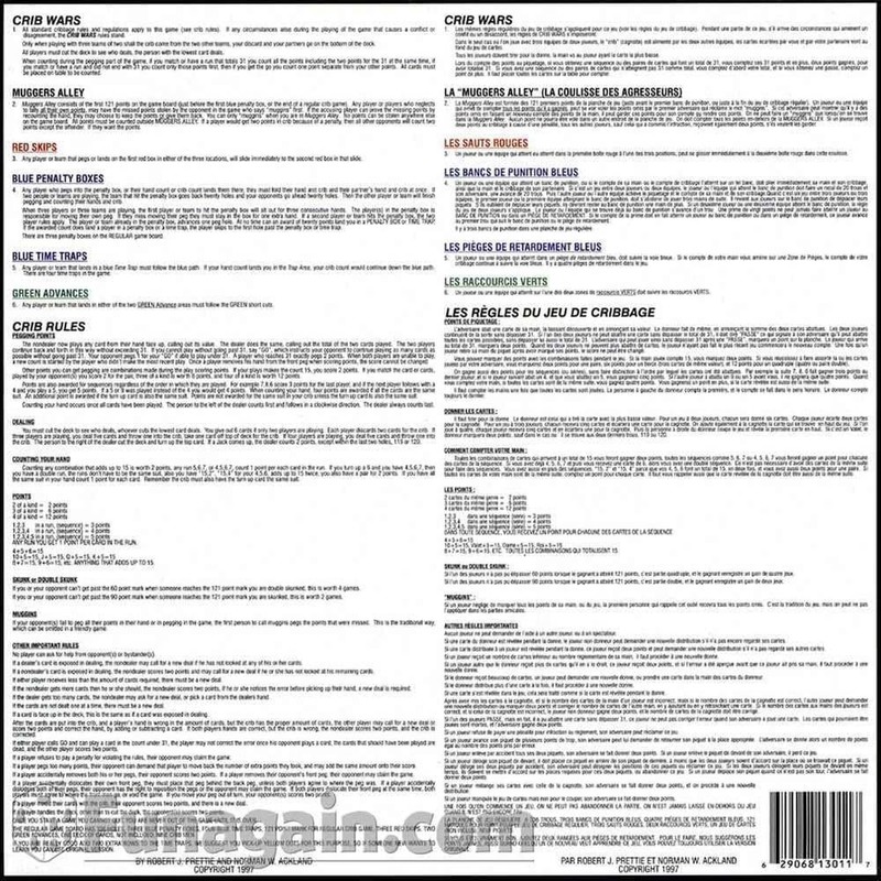 Crib Wars Board Game