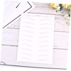 FRCOLOR 2sheets Eyebrow Sticker Simulation Artificial Eyebrow Hair-like Design for
