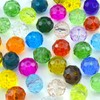 Jmassyang 600PCS 4mm Crystal Glass Beads Faceted Briolette Beads with