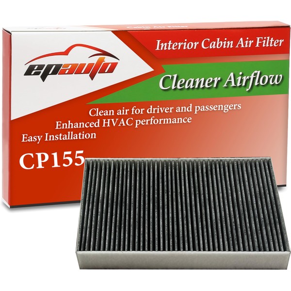 EPAuto CP155 (CF12155) Cabin Air Filter with Activated Carbon, Compatible