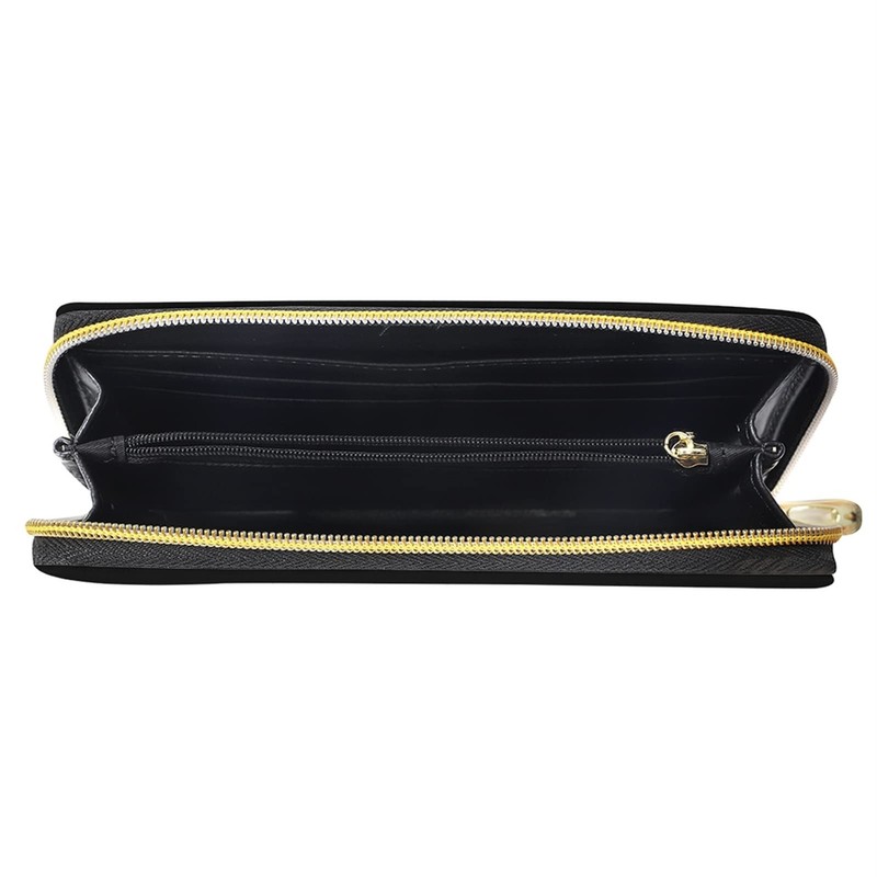 Dolyues Women PU Leather Wallet with Multiple Card Slots and