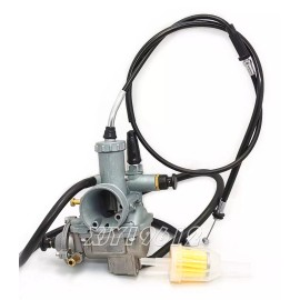 Aftermarket Carburetor & Throttle Cable For Suzuki Quadrunner 125 185 LT125 LT185 ALT125
