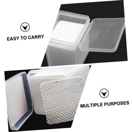 Baluue Eyelash Extension Wipes 400pcs/2 Boxes Lash Pad Cleansing Lash Residue Remover Non-woven Fabric for Beauty Salons