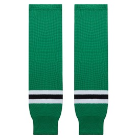 EALER HSK Series Multiple Colors Knit Hockey Socks Junior To Senior, #090green, 24-26