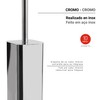 Gedy Jack Toilet Brush Holder, Chrome