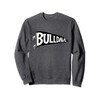 Bulldog Design Pennant Flag Sweatshirt
