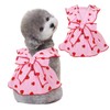 Dog Dresses for Small Dogs Girl, 100% Cotton Girl Dog