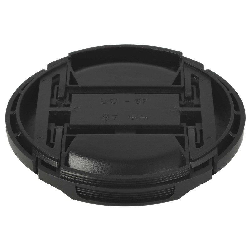 Variation vhbw Lens Cap 67 mm Snap on inner grip