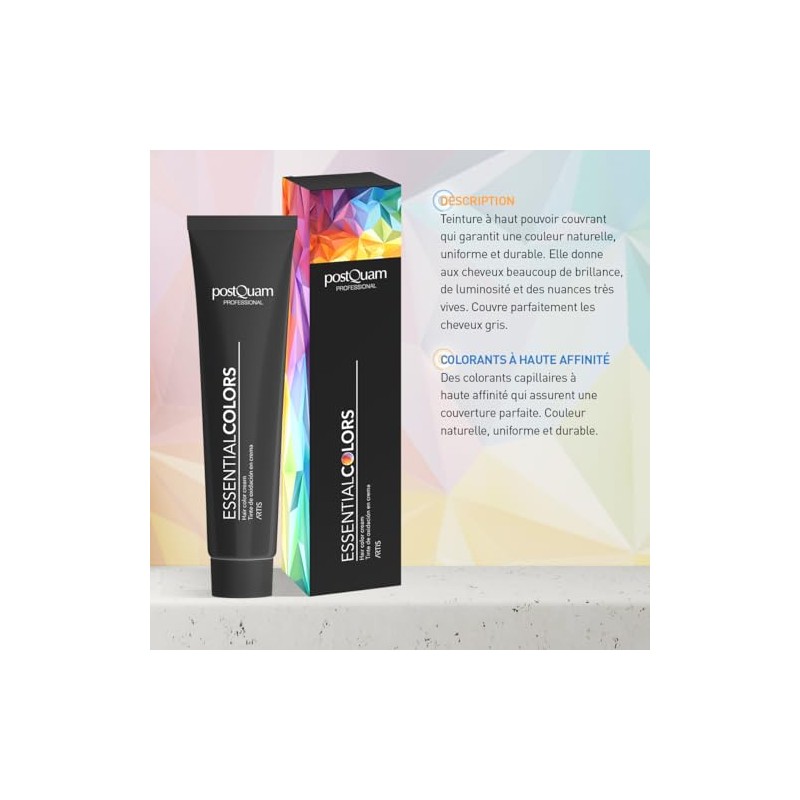 PostQuam - Pack of 6 Professional Hair Colours with High
