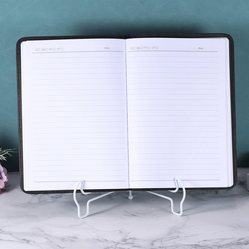sourcing map 2pcs 6 Inch Plate Stand for Display, Iron