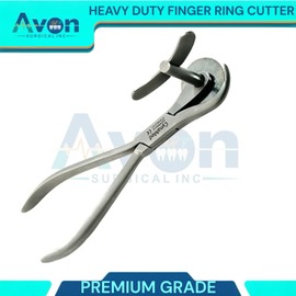 6in Heavy Duty Finger Ring Cutter First-Aid Ring Band Cutter, Fire Rescue, Jewelers Tool with Finger Guard & Disc Blade Cutter | German Stainless Steel