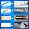 Oiktylr 18Pcs Mini Split Cleaning Kit Bag with 2L Pressure