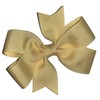 Solid Banana Yellow Pinwheel Hair Bow 3" MADE IN USA