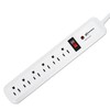 Innovera IVR71652 Surge Protector, 6 Outlets, 4' Cord, 540 J,