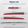 goodfitment - Universal Carbon Fiber Car Rear Trunk Spoiler Wing