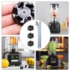 Blender Coupler,Replacement Blender Rubber Coupler Gear Clutch with Spanner,Blender Rubber