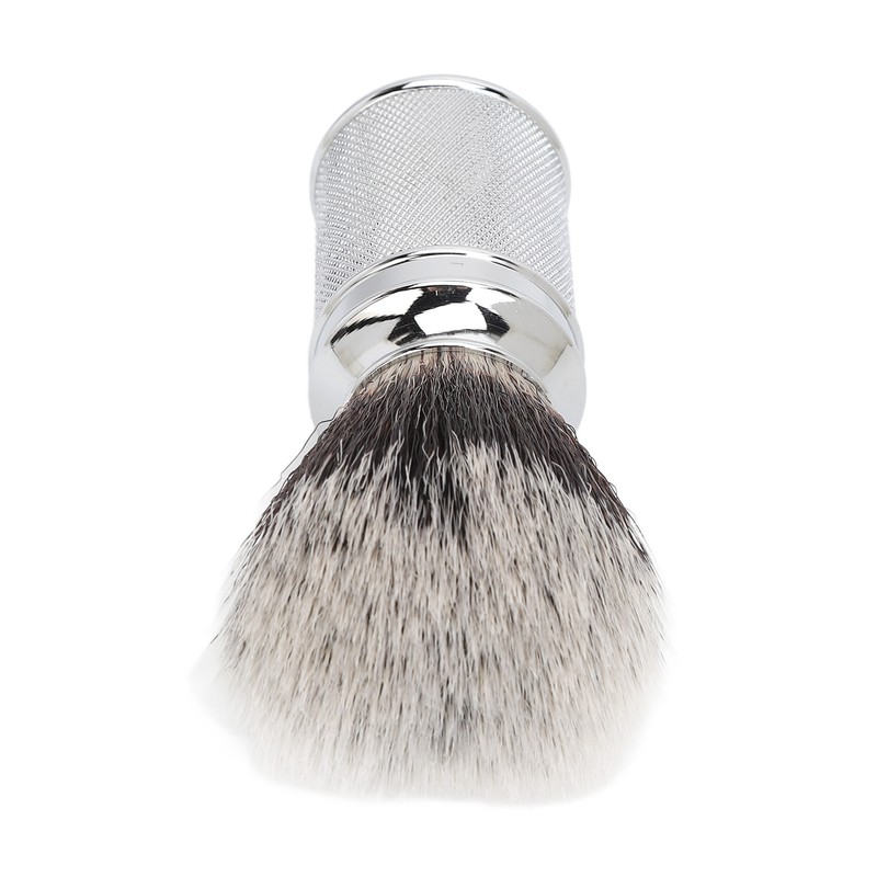Barber Lathering Brush Soft Nylon Hair Quick Dry Anti Slip