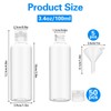 Lainballow 50 Pcs 3.4oz/100ml Plastic Travel Bottles, Leakproof Travel Bottles