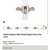 Defiant Defiant Naples Satin Nickel Keyed Entry Door Lever