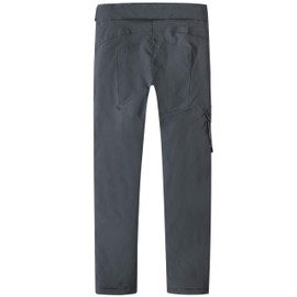 Camii Mia-Big-Boys-Kids-Snow-Pants-Cargo Pants Winter Warm Outdoor Ski Pants Snowboard Outdoor Waterproof Insulated Pocket (X-Large, Grey)