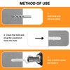 GIPTIME Screw Hooks, 50 Pieces Stainless Steel Hook Screws with