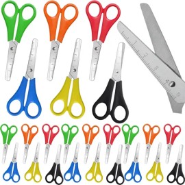 X School Scissors 24 Pieces Stainless Economical Quality Xnm
