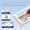 Ajazz AK980MAX Wired Magnetic Axis Mechanical Keyboard, 98% Hot-Swappable Custom