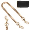 Gold Purse Chain Replacement Straps Compatible with Coach Handbags Large,