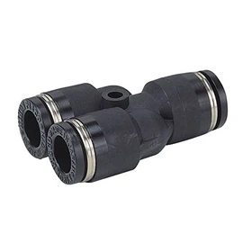 Nippon PISCO One-Touch Fitting (Tube Fitting) Union Wy Compatible Tube Size: 0.3 inches (8 mm) PY8