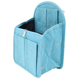 ZONADAH Bag Organiser 20x28x12cm Backpack Organizer Insert Liner Nylon Bag in Bag Organiser Foldable Shoulder Bag Organizer for Men and Women Blue
