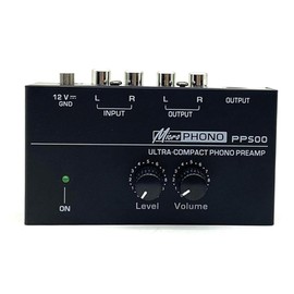 YEHEI PP500 Record Player Preamplifier Vinyl Turntable Amplifier Preamplifier Turntable Volume Control Amplifier UK Plug