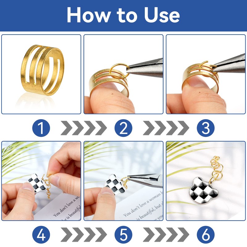 Open Jump Rings, funvce Jump Rings Jewellery Making Kits, Jewellery
