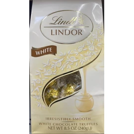 Lindt 5x NEW Lindt LINDOR White Chocolate Truffles 8.5 oz Bag - FREE SHIP - 5 PACK