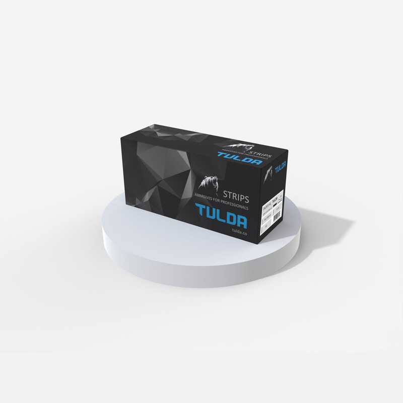 Tulda Sanding Paper Sheets Strips P40 70x198 8 Holes -