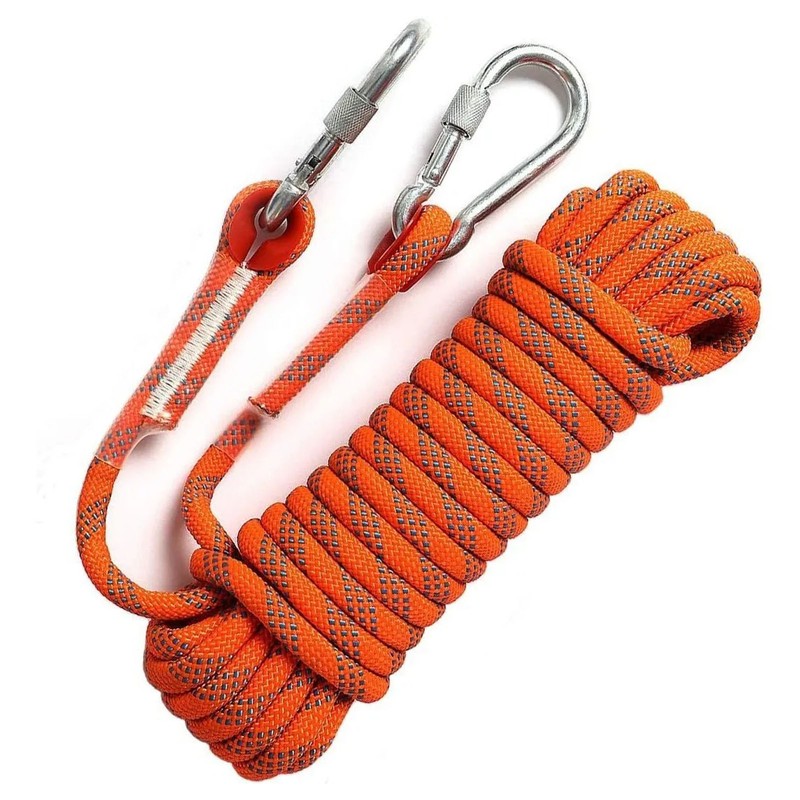 12mm 10m 33ft Outdoor Climbing Rope Safety Climbing Rope for