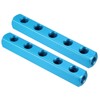 PATIKIL 5 Way 8 Port Air Distributor 2 Pack G1/4